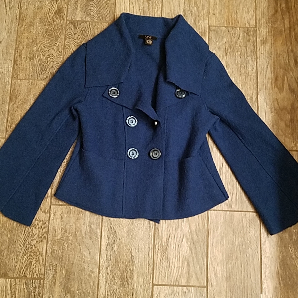 Amazing blue wool blazer